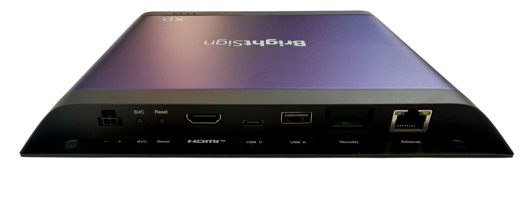 BrightSign Mediaplayer easescreen Image UHD@60Hz, LAN, 3 USB, RS232, 8 GPIO, PoE  XD1036es